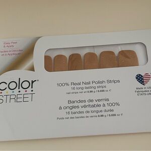 Color Street Glittery Nail Strips - Golden Rule